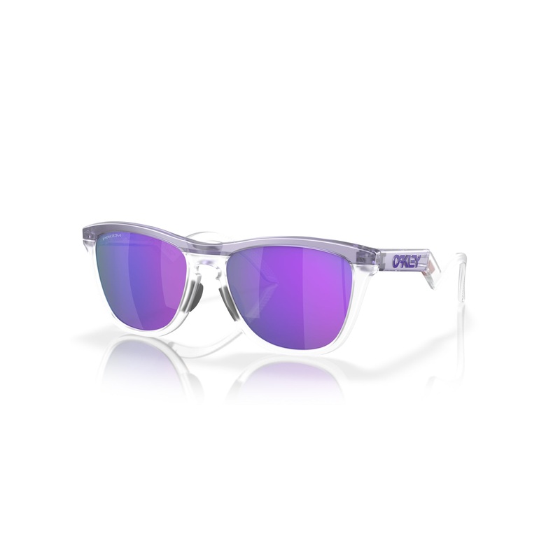 Frogskins Hybrid Matte Lilac Translucent/Prizm Violet Sunglasses