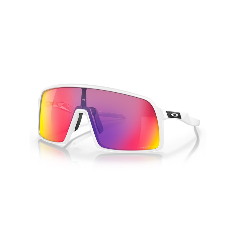 Sutro Matte White/Prizm Road Sunglasses