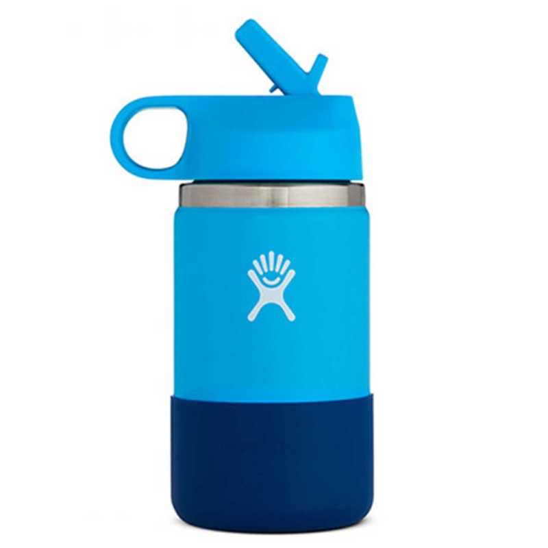 12oz Pacific Kids Wide Mouth with Straw Lid & Boot Bottle (Little Kids)