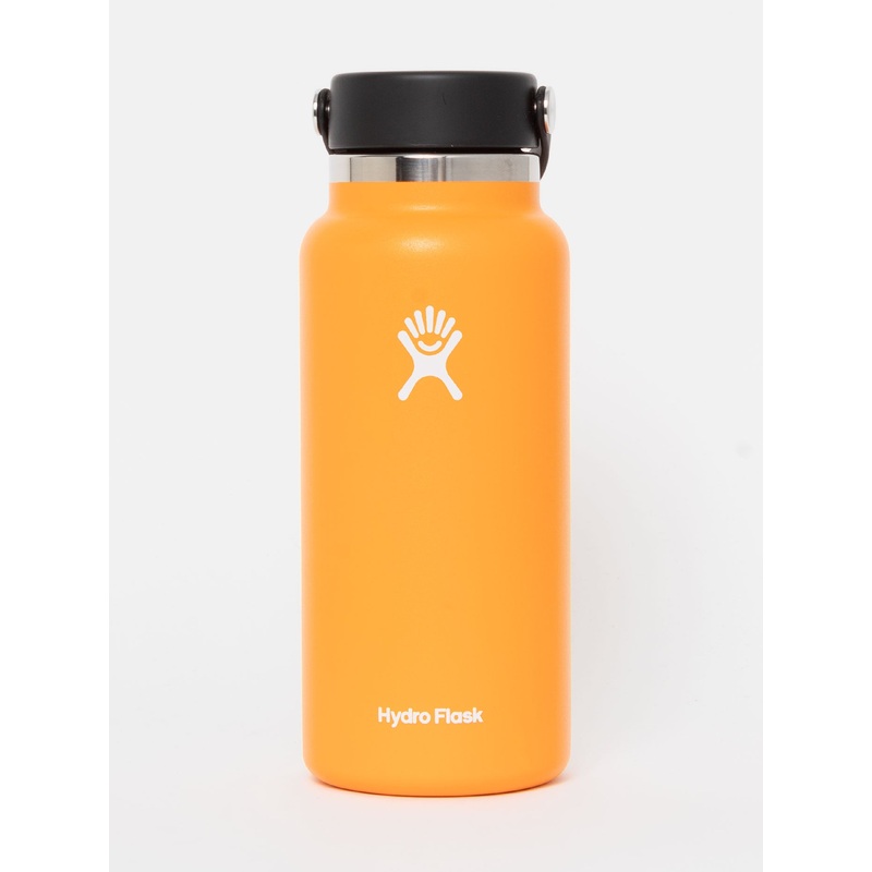 32oz Wide Mouth with Flex Cap Clementine Bottle