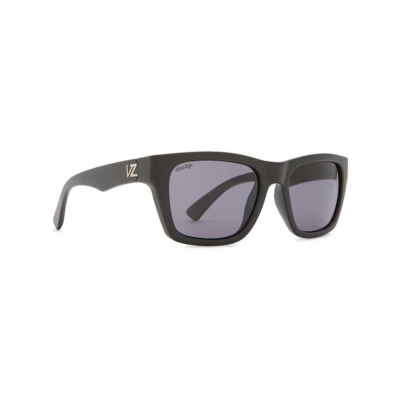 Mode Black Satin/Wildlife Grey Polarized Sunglasses