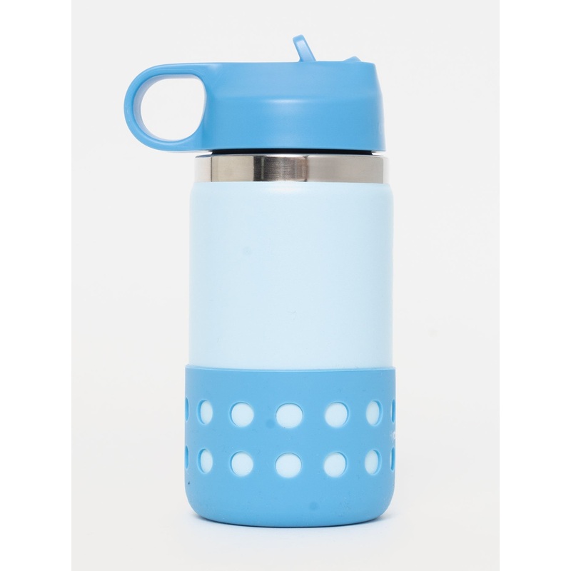12oz Wide Mouth with Straw Lid & Boot Ice Bottle (Kids)