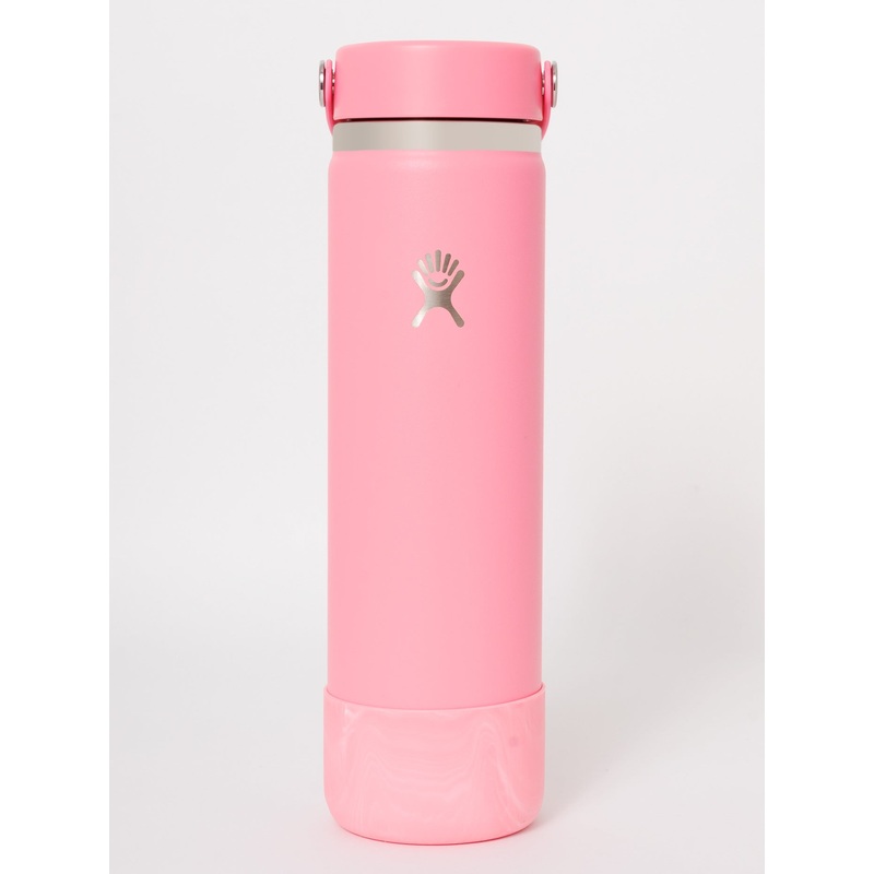 24oz Wide Mouth With Flex Cap And Boot Camellia Bottle