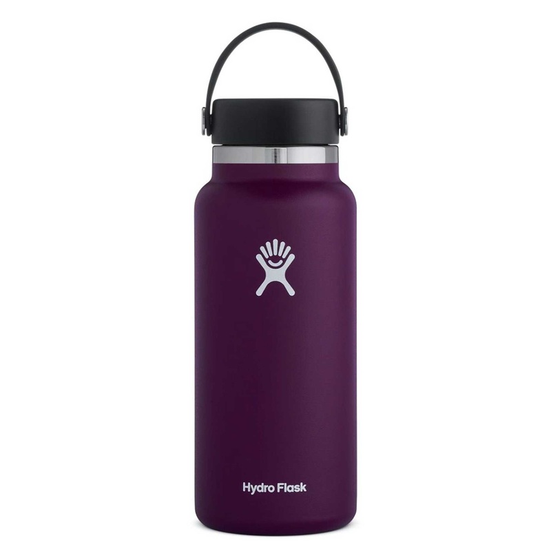 32oz Wide Mouth with Flex Cap Eggplant Bottle
