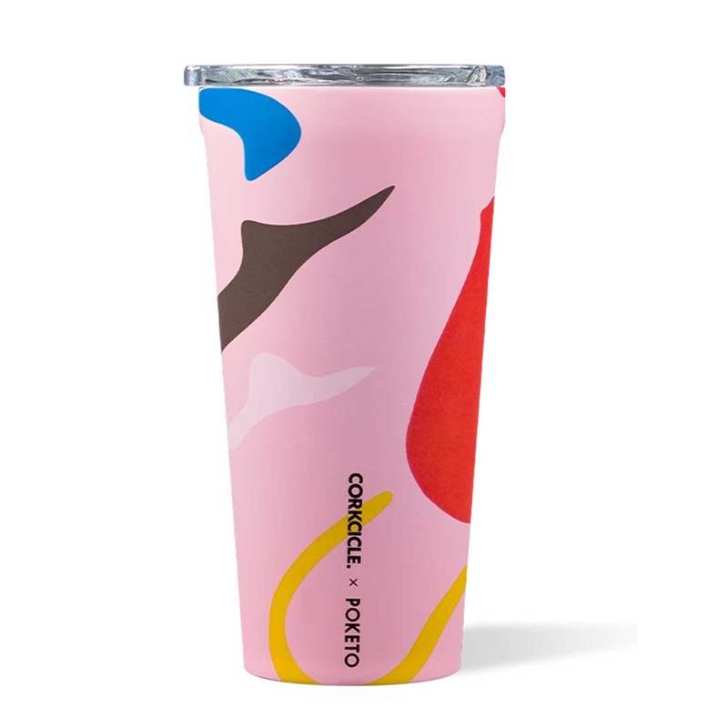 Poketo 16oz Pink Party Tumbler
