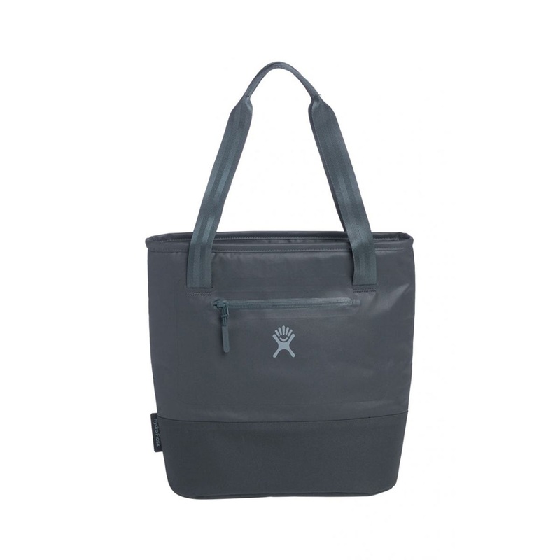 8L Black Insulated Lunch Tote Bag