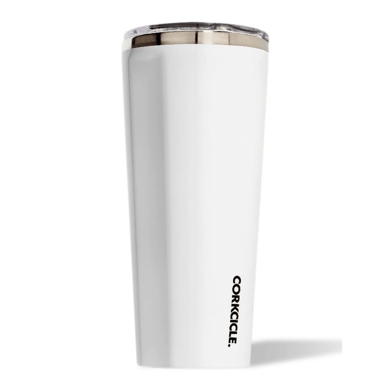 Classic 24oz Gloss White Tumbler