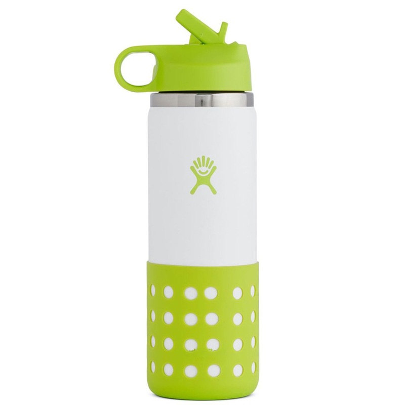 20oz Wide Mouth with Straw Lid & Boot Jungle Bottle (Kids)