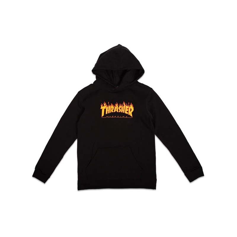 Flame Logo Hoodie (Boys 7-14)