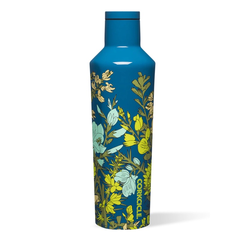 Wildflower 16oz Blue Canteen