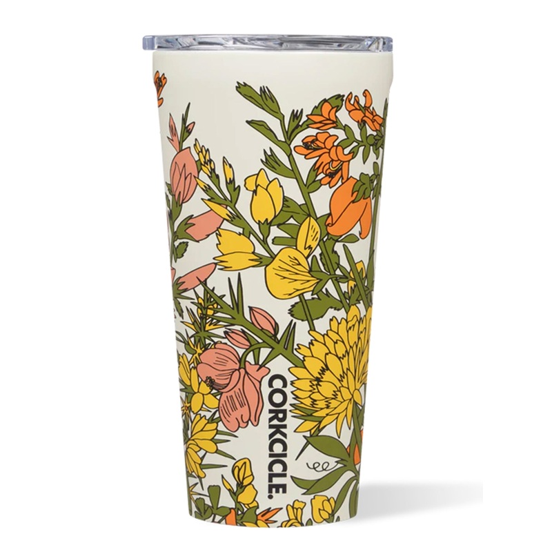 Wildflower 16oz Cream Tumbler
