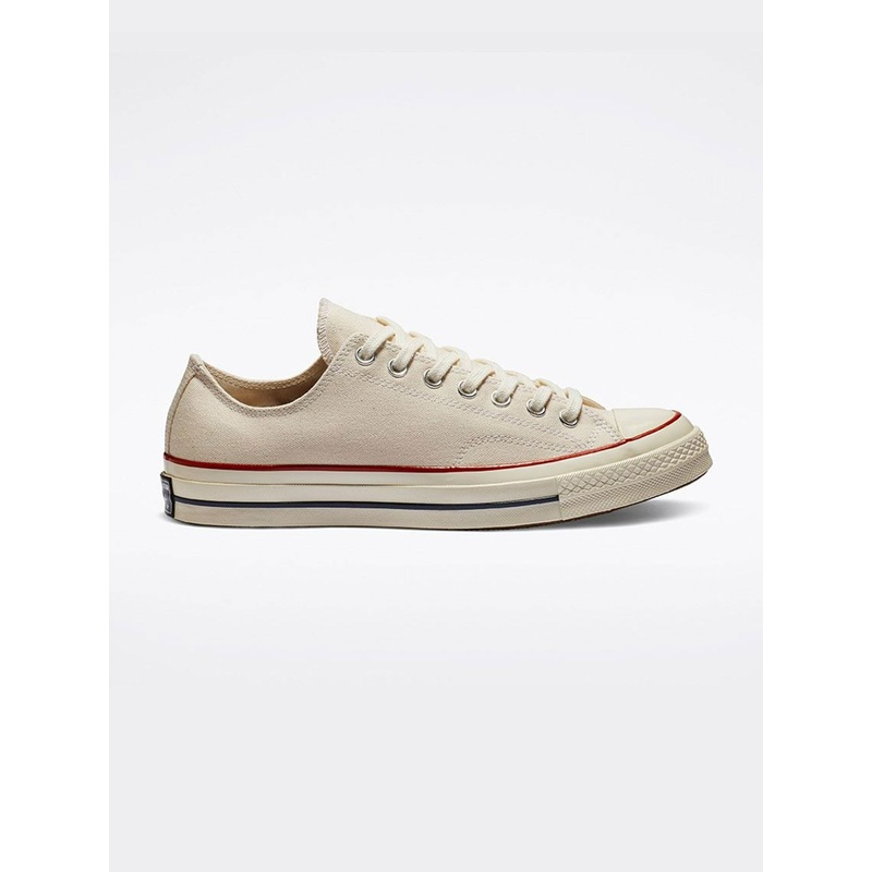 Chuck 70 Low Parchment/Garnet/Egret Shoes