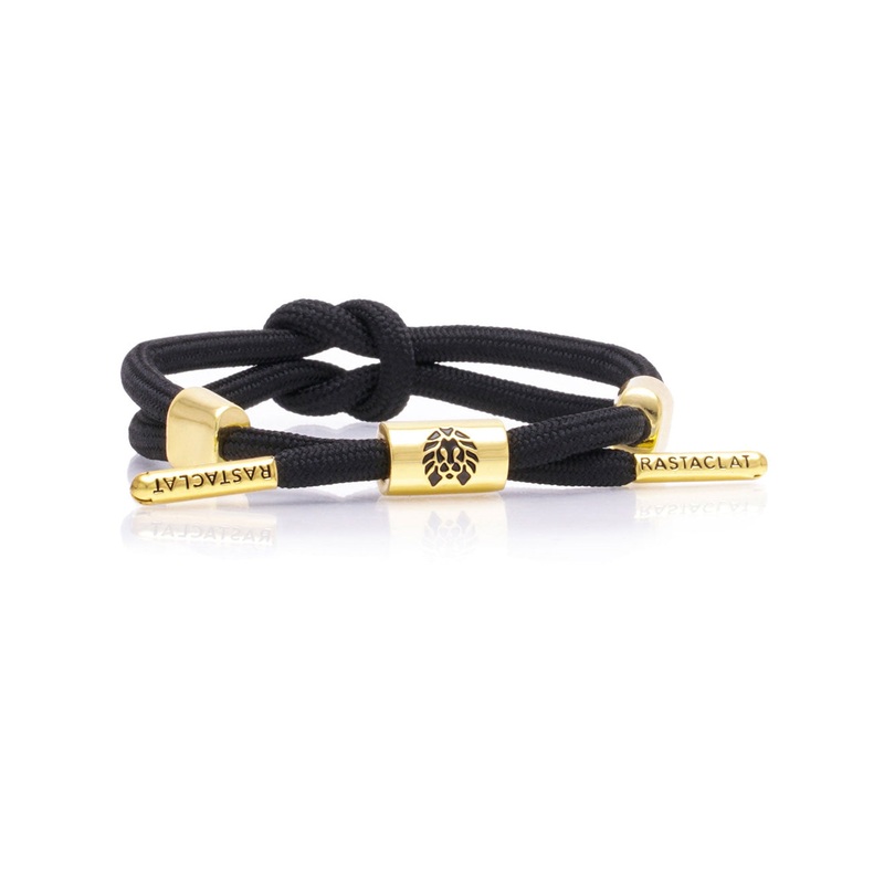 Jet Knotted Bracelet