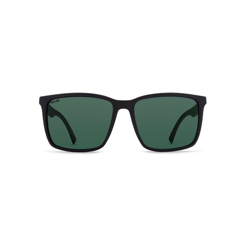 Lesmore Black Satin/Vintage Grey Polarized Sunglasses