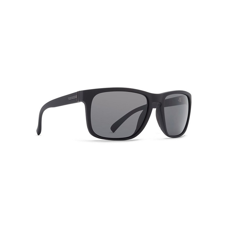 Lomax Black Satin/Grey Sunglasses