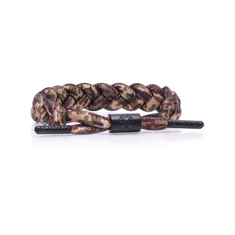 Woodland Camo II Braided Bracelet