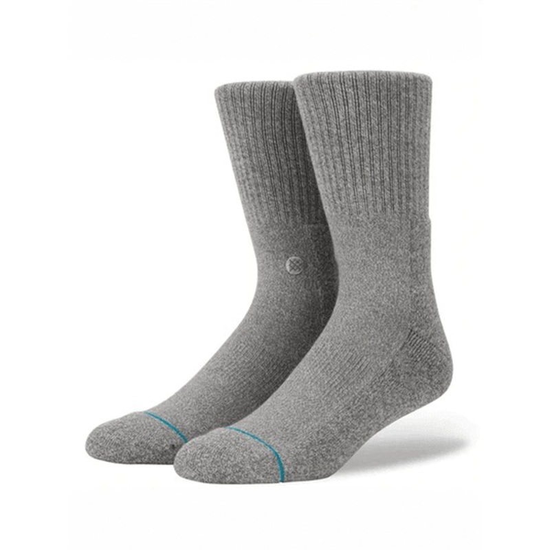3 Pack Grey Heather Socks