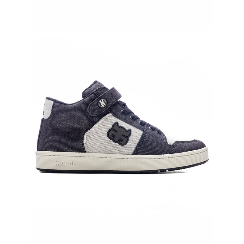 Grasshopper Denim Black/White Hemp Shoes