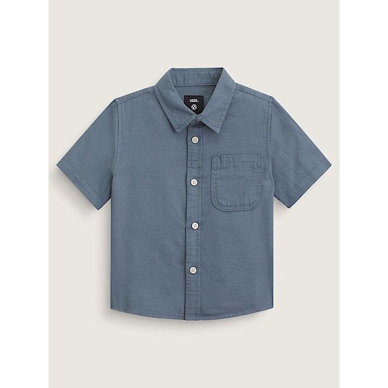 Lawson Solid Short Sleeve Buttondown Shirt (Boys 2-7)