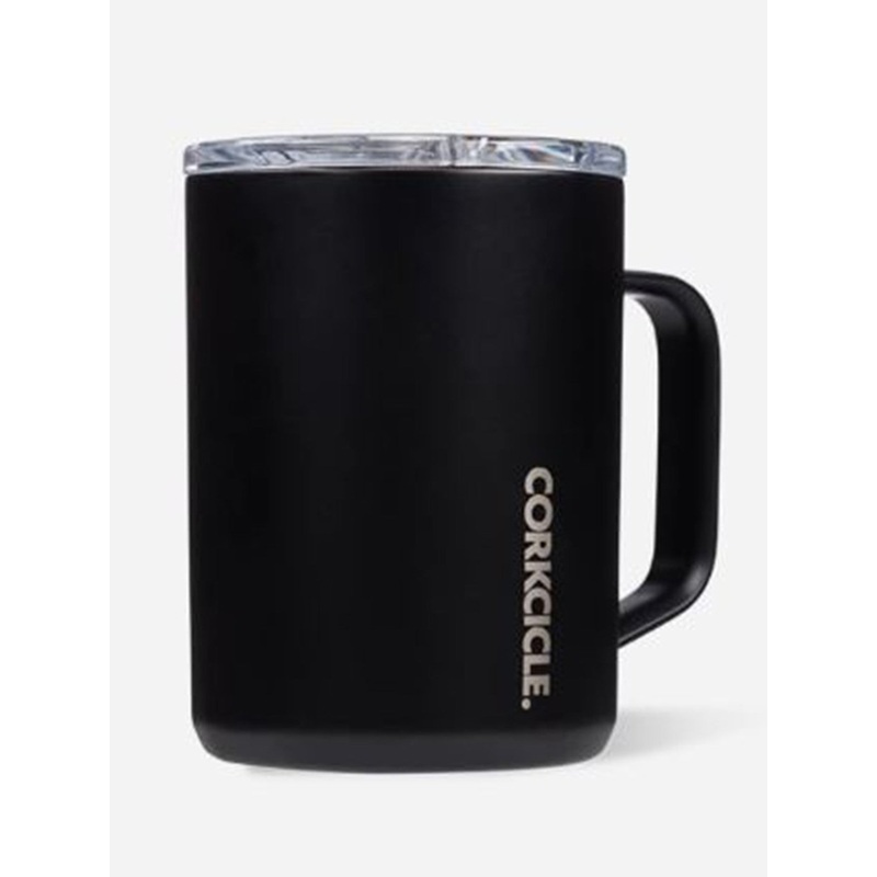 Classic 16oz Matte Black Coffee Mug