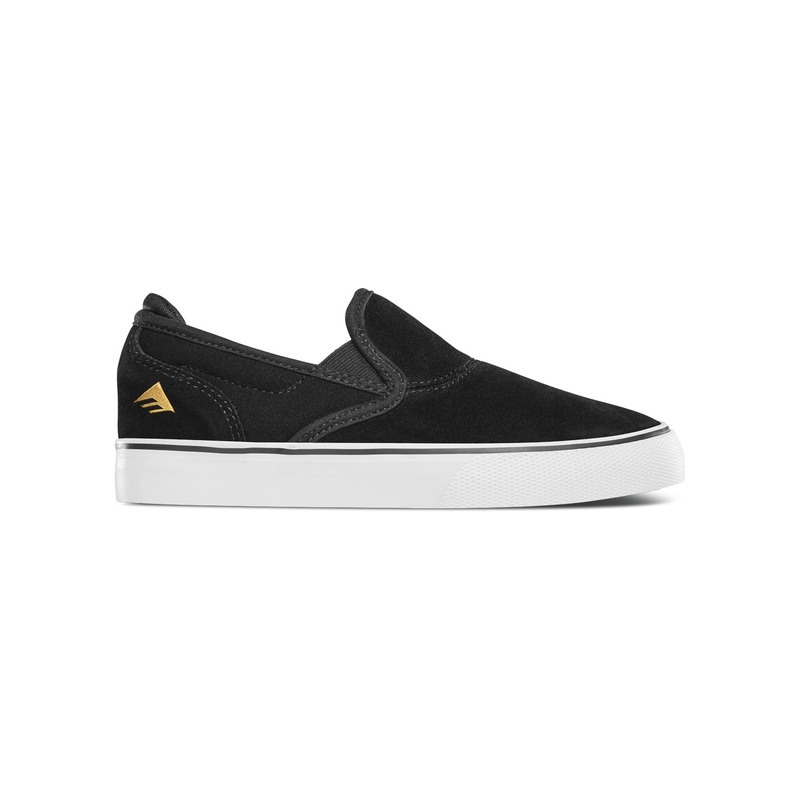 Wino G6 Slip-On Black/White/Gold Shoes (Kids)