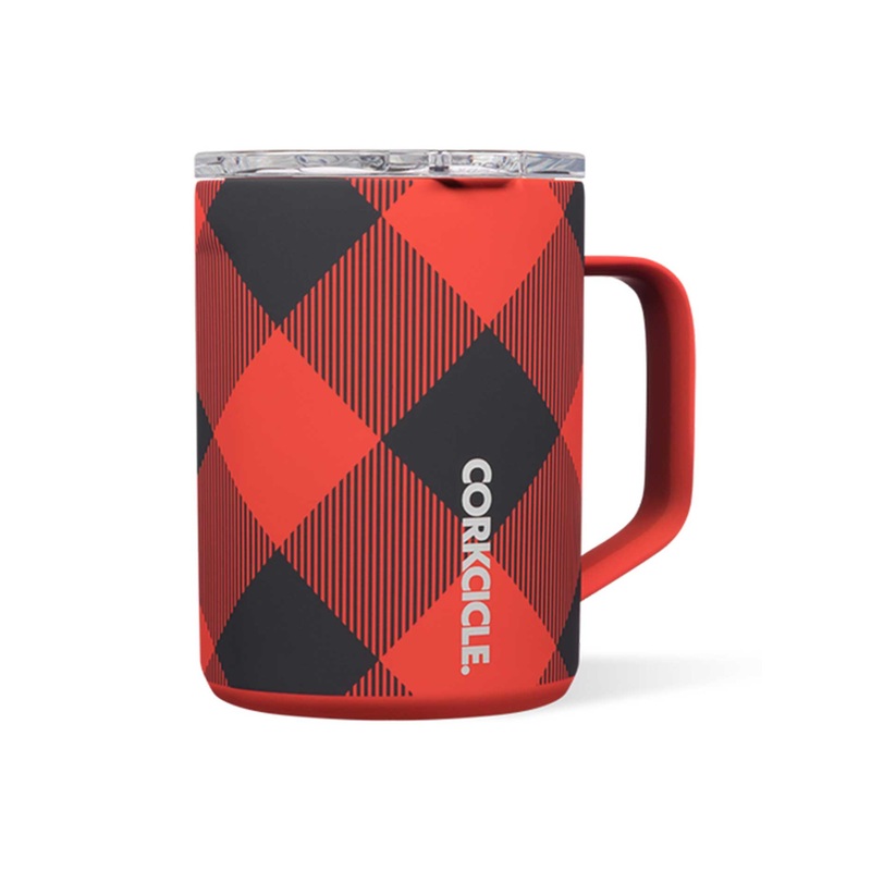 Holiday 16oz Buffalo Plaid Red Coffee Mug