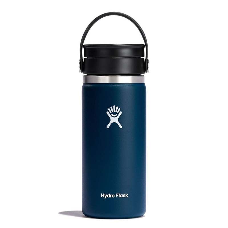16oz Wide Flex Sip Lid Indigo Coffee Bottle