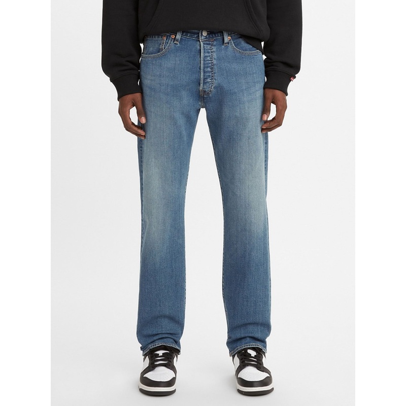 501 Original Medium Indigo Worn In Jeans