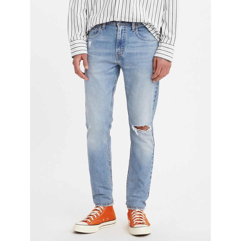 512 Slim Taper Fit Light Indigo Worn In Jeans