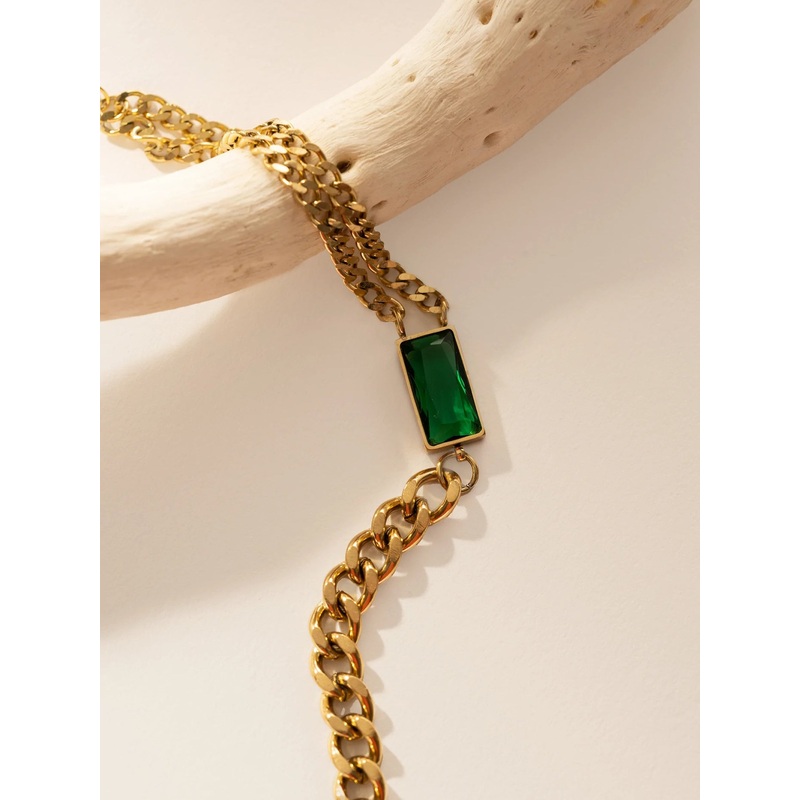 Emeraude Or Bracelet