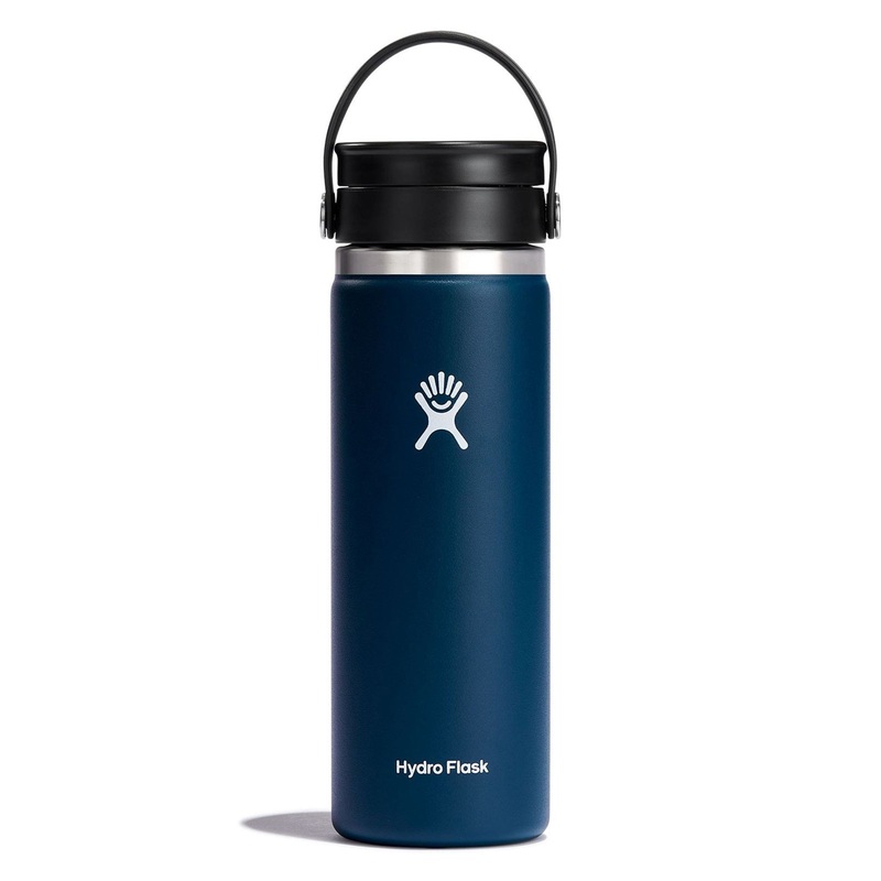 20oz Coffee With Flex Sid Lid Indigo Bottle