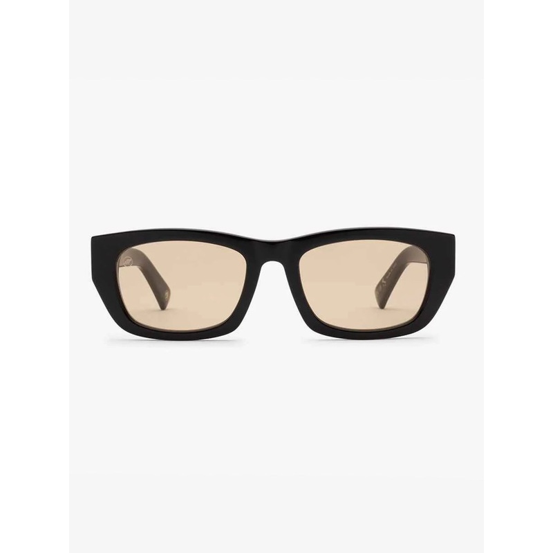 Catania Gloss Black/Amber Sunglasses