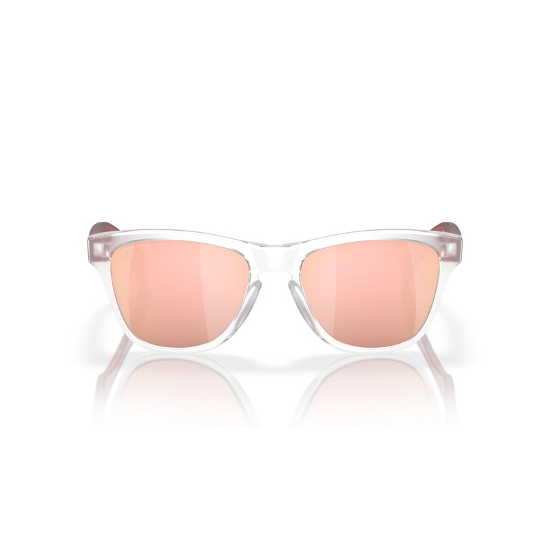 Frogskin XXS Matte Clear/Prizm Rose Gold Sunglasses (Kids)