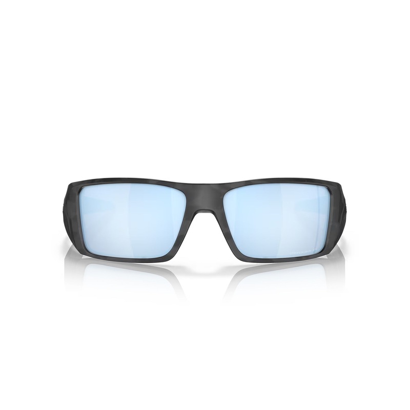 Heliostat Matte Black Camo/Prizm Deep Water Polarized Sunglasses