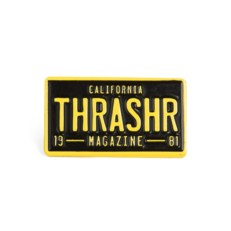 License Plate Lapel Pin