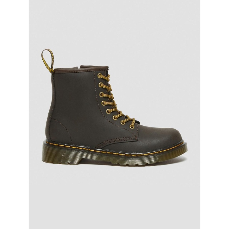 1460 Wildhorse Lamper Dark Brown Boots (Kids)