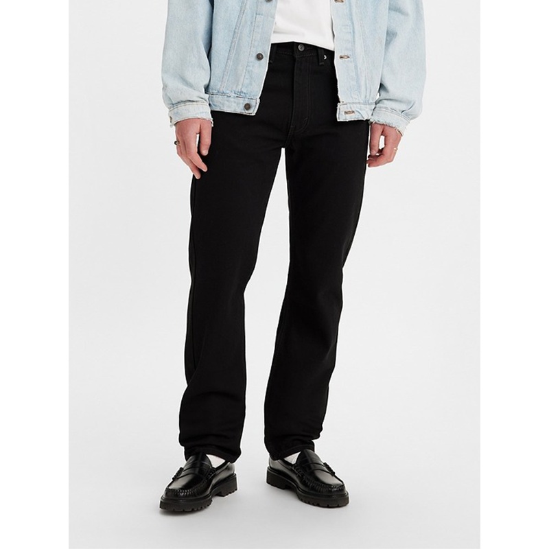 505 Regular Black Jeans