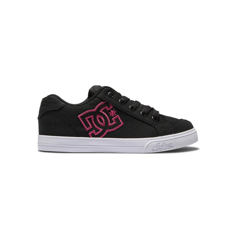 Chelsea Black/Pink Stencil Shoes (Kids)