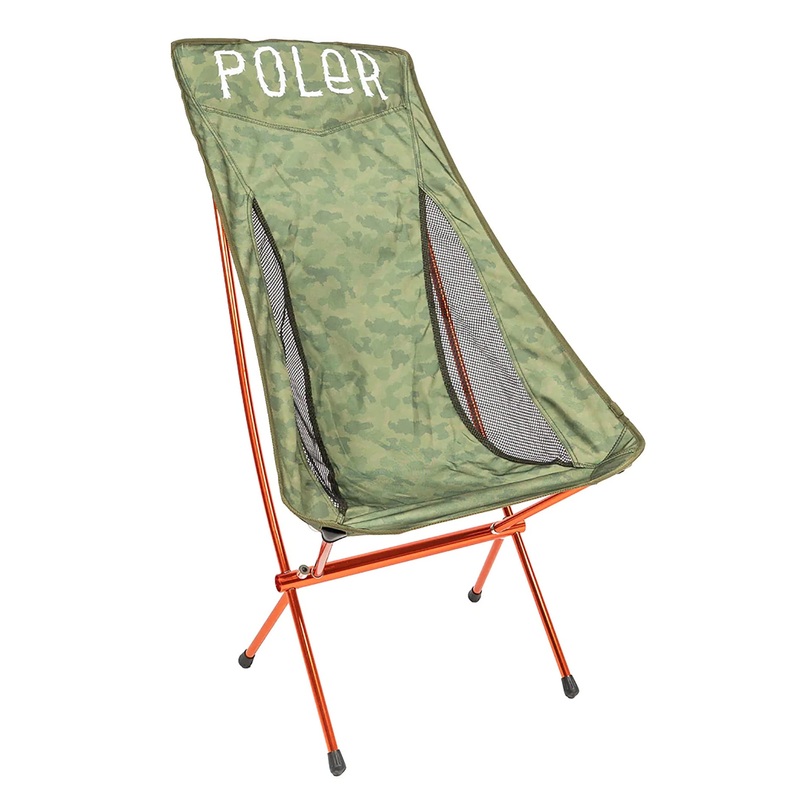 Furry Camo Stowaway Chair