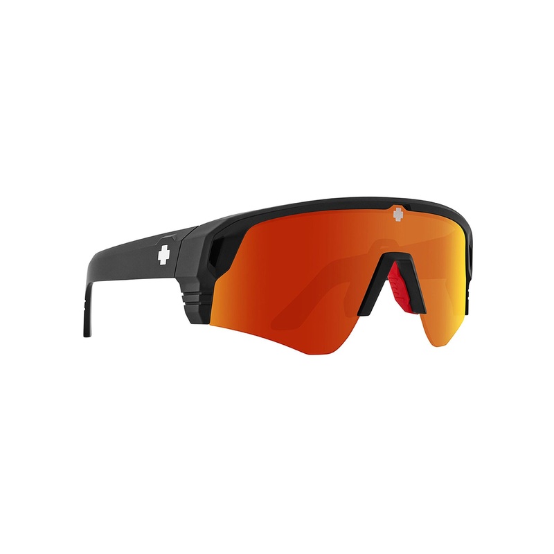 Monolith Speed Matte Black/Boost Orange Mirror Sunglasses