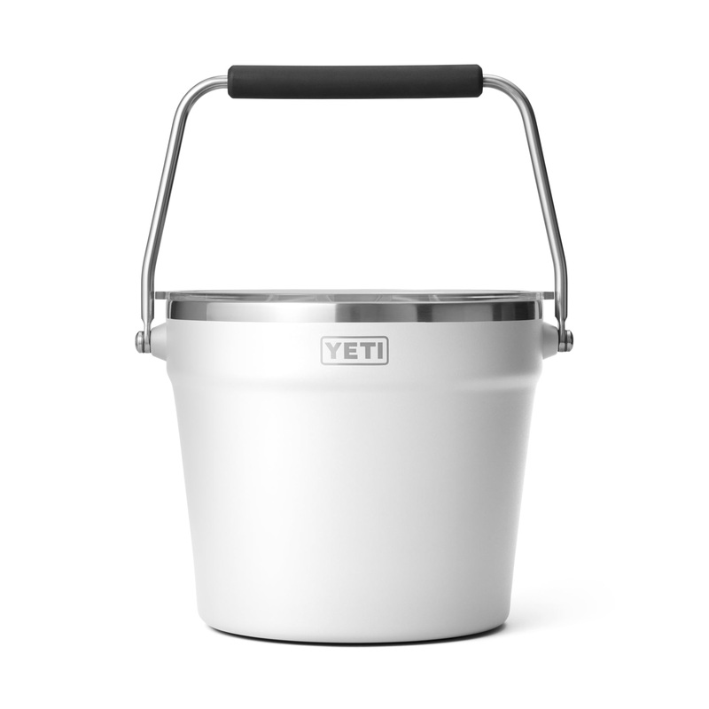 Rambler White Beverage Bucket