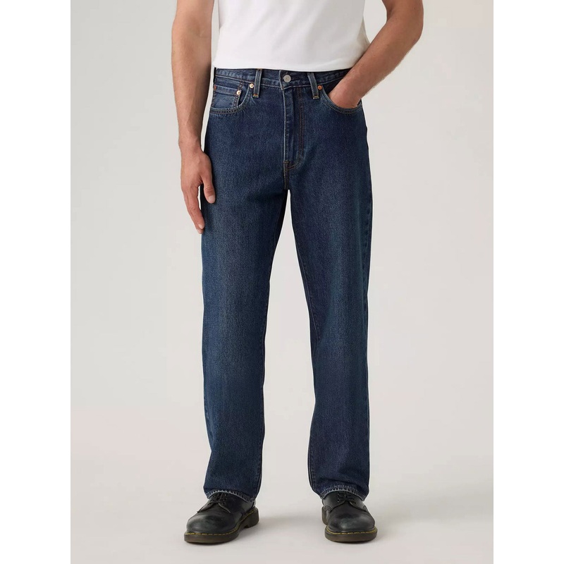 568 Loose Straight Check The Score Jeans