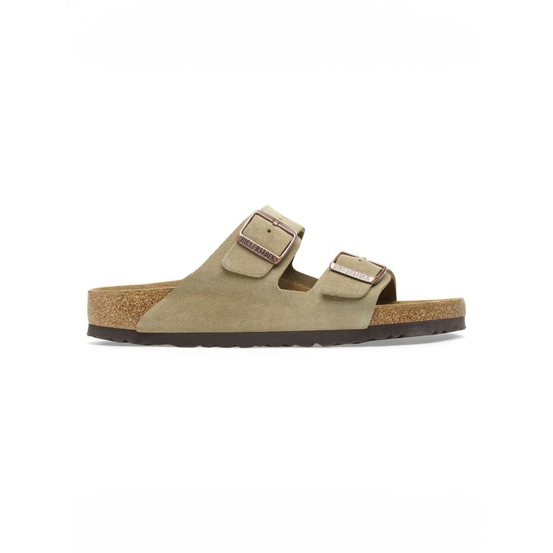 Arizona Suede N Taupe Sandals