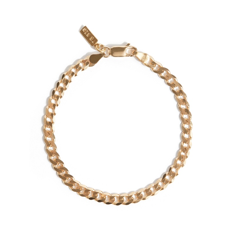 Curb Bracelet In Gold