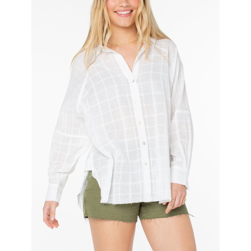 Out Of Office Long Sleeve Buttondown Shirt