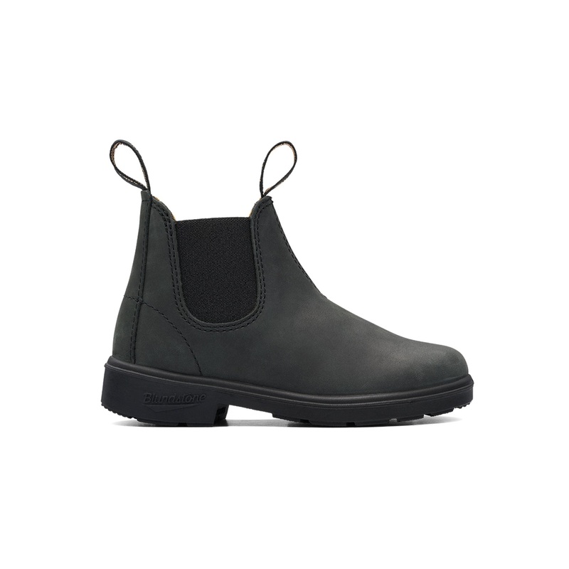 1325 Rustic Black Boots (Kids)