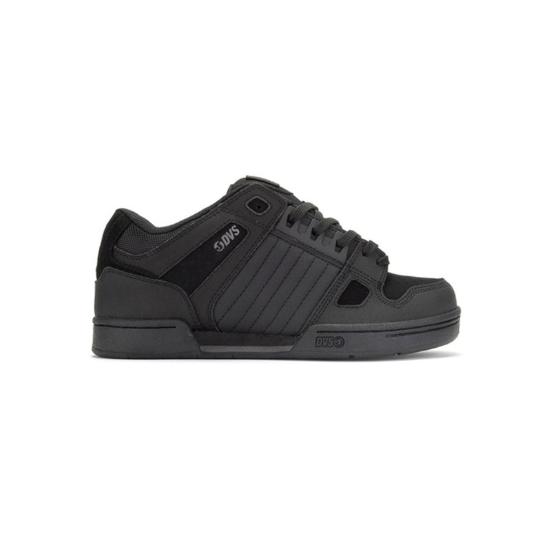 Celsius Black/Black Leather Shoes