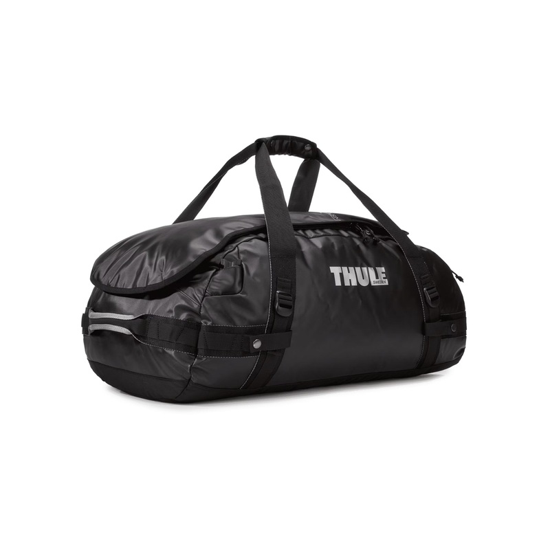 Chasm 70L Black Duffle Bag