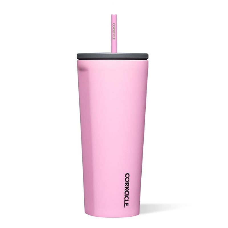 24oz  Sun Soaked Pink Cold Cup
