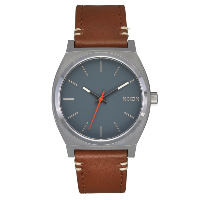 Time Teller Leather Watch